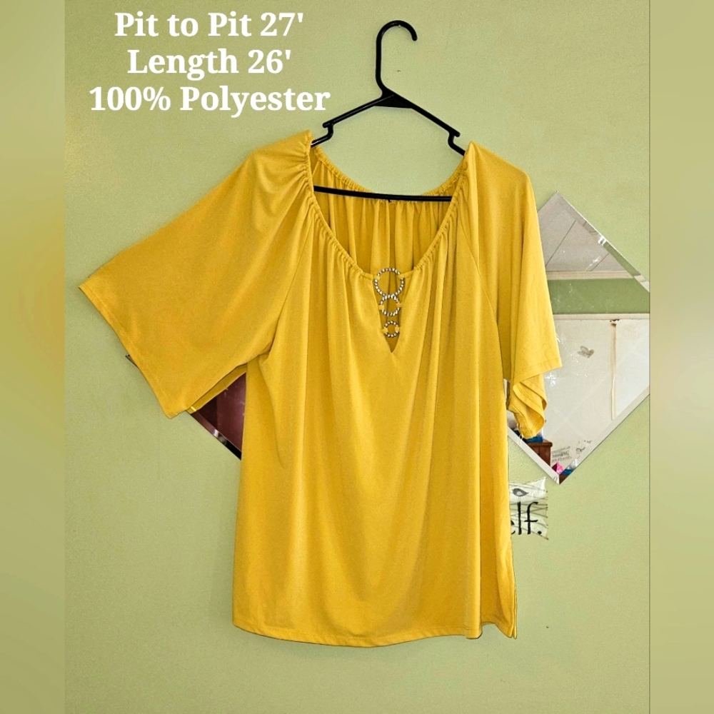 🩷 Yellow Blouse